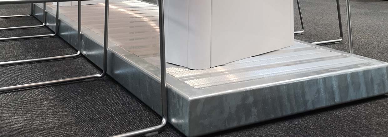 Specialdesignet mødebord til Hamag A/S