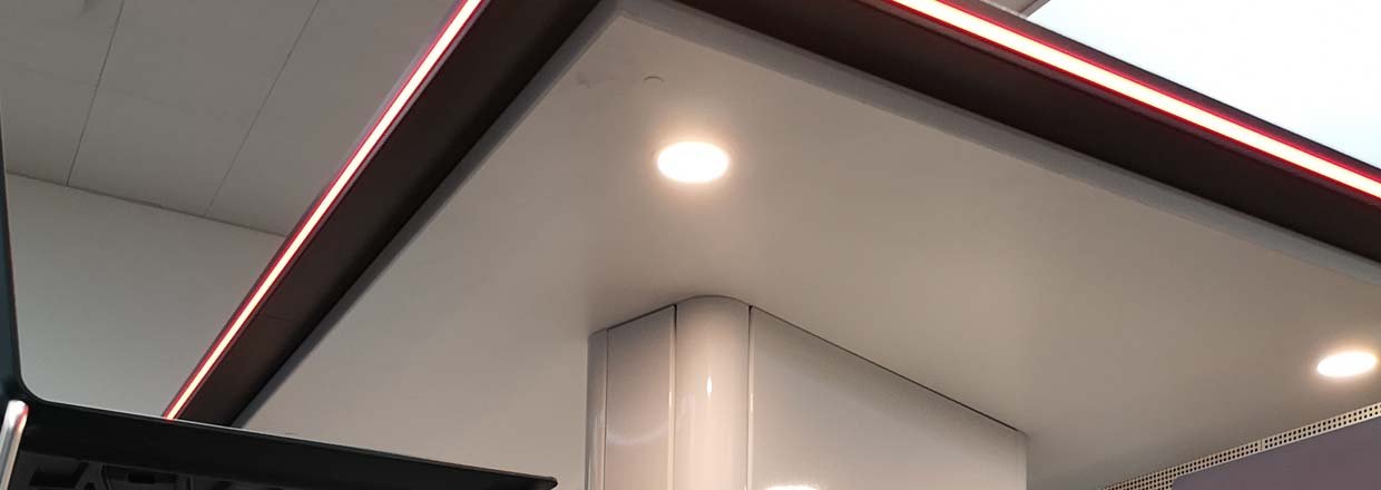 Specialdesignet mødebord til Hamag A/S