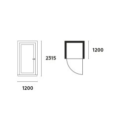 Abstracta Plenty Pod Small telefonboks 