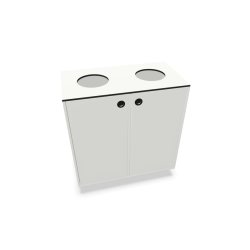 Cube Design Quadro Miljstation med 2 rum