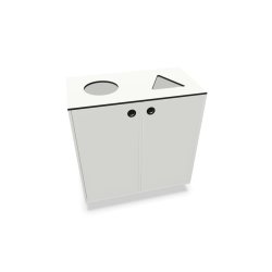 Cube Design Quadro Miljstation med 2 rum