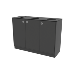 Cube Design Quadro Miljstation med 3 rum