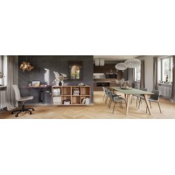 Cube Quadro Reol med 6 rum