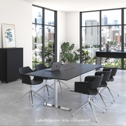 Fumac InLine rektangulrt mdebord