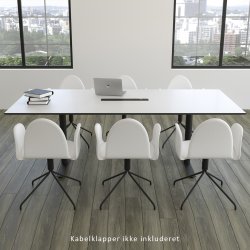 Fumac InLine rektangulrt mdebord