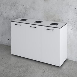 Fumac Jive Affaldssortering med 3 rum