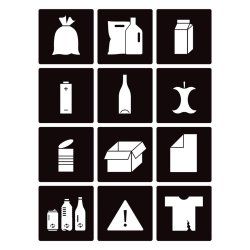 Fumac Jive Affaldssortering med 2 rum