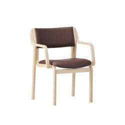 Farstrup Fastoflex stol med armln