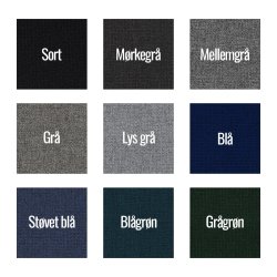 Farstrup Fastoflex stol med armln