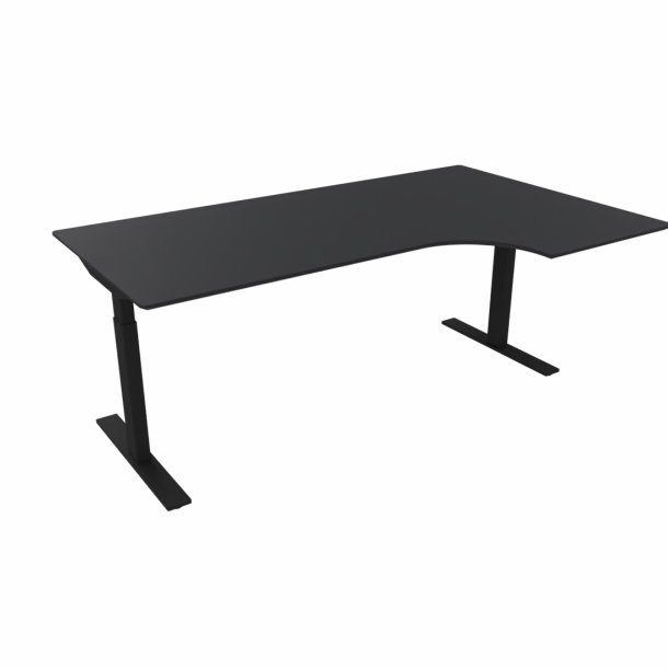 REiCK Hve-snke-bord (L-formet skrivebord)