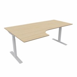 REiCK H�ve-s�nke-bord (L-formet skrivebord)