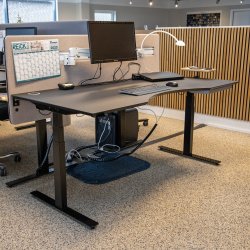 REiCK Hve-snke-bord i linoleum