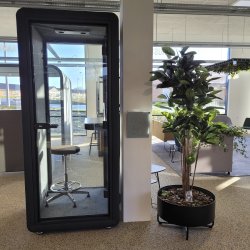 Gtessons Kunstig Ficus Robusta plante