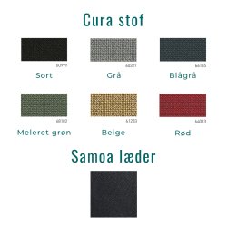 Skipper Uni hvilestol - hj ryg