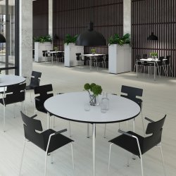 Fumac EasyFold rundt klapbord