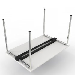 Fumac EasyFold rektangulrt klapbord 