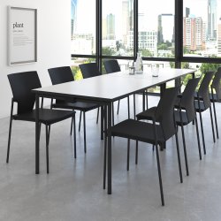 Fumac EasyFold rektangulrt klapbord 