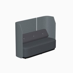 Kinnarps Fields sofa, 3-pers