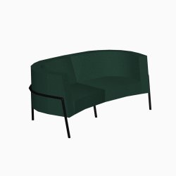 Kinnarps Trix sofa, 3-pers