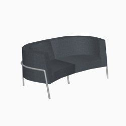 Kinnarps Trix sofa, 3-pers