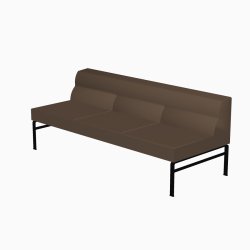 Kinnarps Wilson sofa, 3-pers