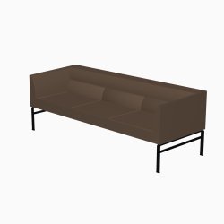 Kinnarps Wilson sofa, 3-pers