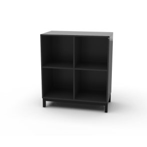 Cube Design Quadro reol 4 rum med ben