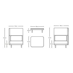 Andersen Furniture A3 modulsofa med hj ryg og puf