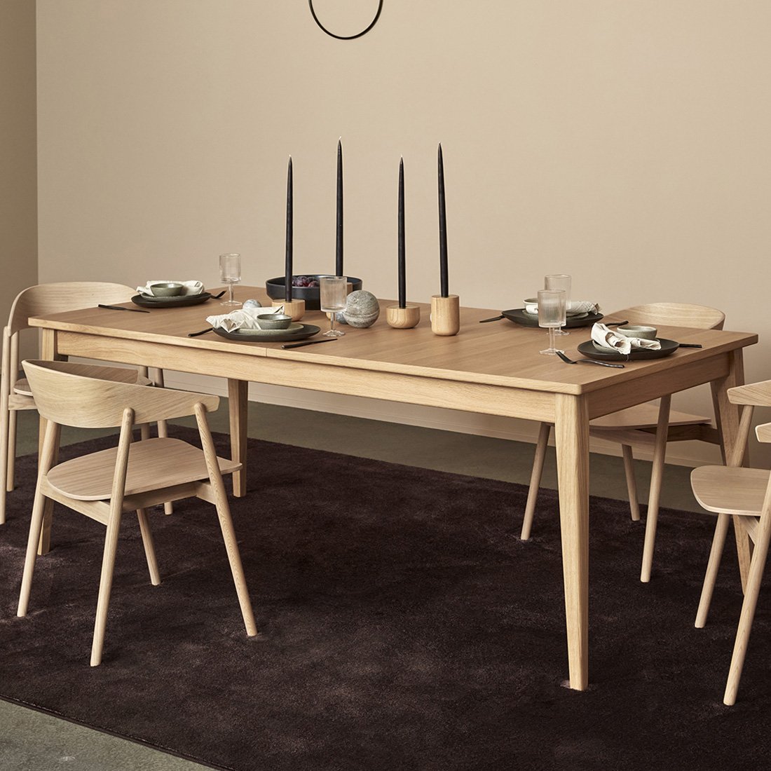 erklære Tilsvarende nedadgående Andersen Furniture T10 Udtræksbord | Reick Møbler | 10.556 kr.
