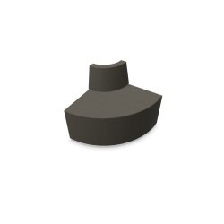 Johanson B-bitz Bond rund sofa med lav ryg