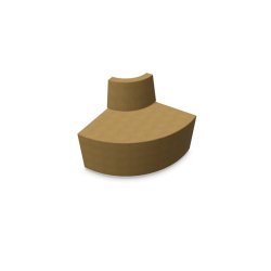 Johanson B-bitz Bond rund sofa med lav ryg