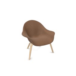 Johanson Atticus loungestol med ben i eg