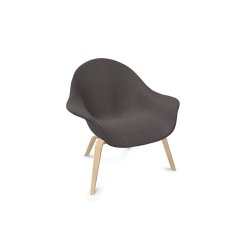 Johanson Atticus loungestol med ben i eg