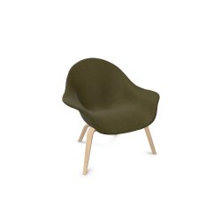 Johanson Atticus loungestol med ben i eg