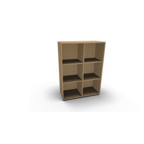 Dencon Delta reol med 6 rum