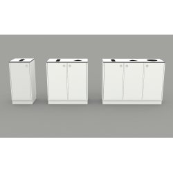 Cube Design Quadro Miljstation med 1 rum