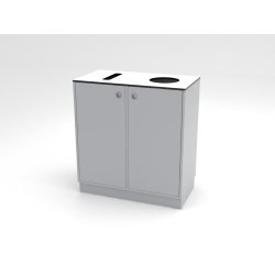 Cube Design Quadro Miljstation med 2 rum