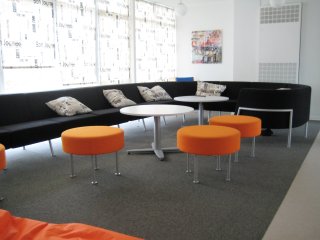 Indretning af elevrum på Hoptrup Efterskole